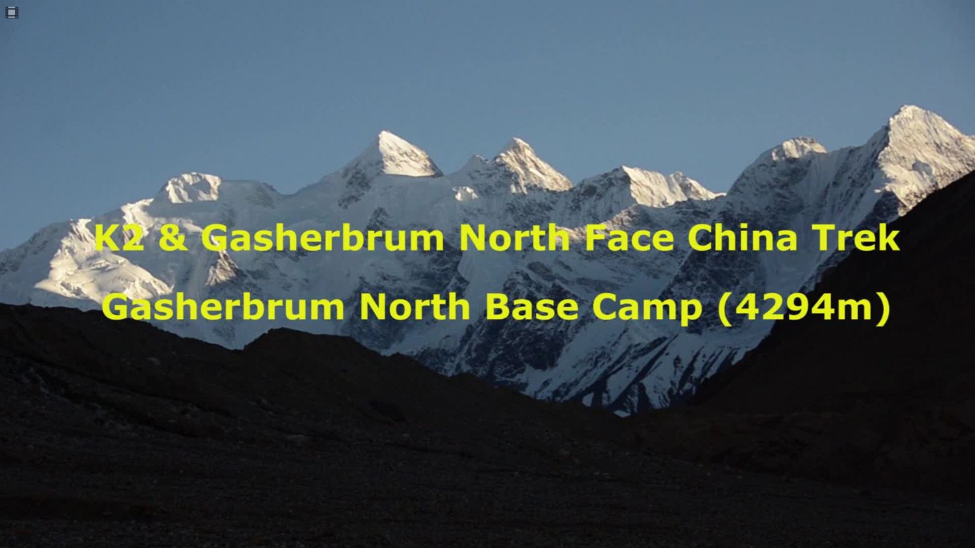 12 K2 and Gasherbrum North Face In China - Gasherbrum North Base Camp